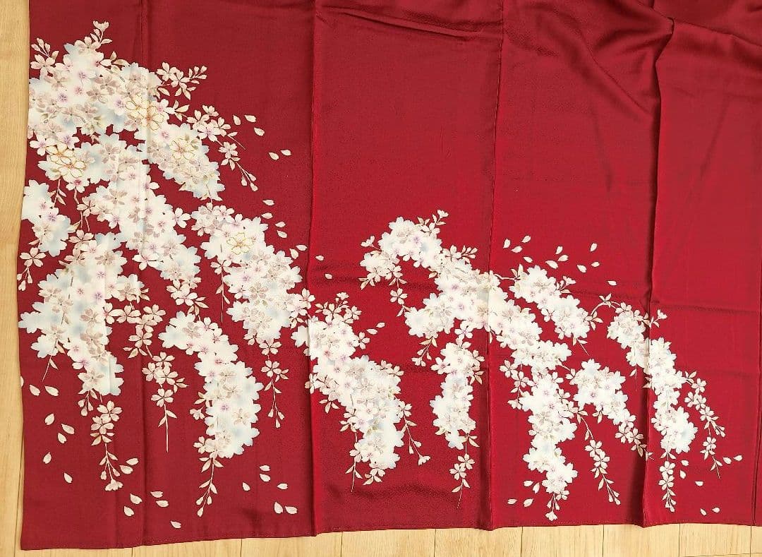 着物リメイクワンピース3703