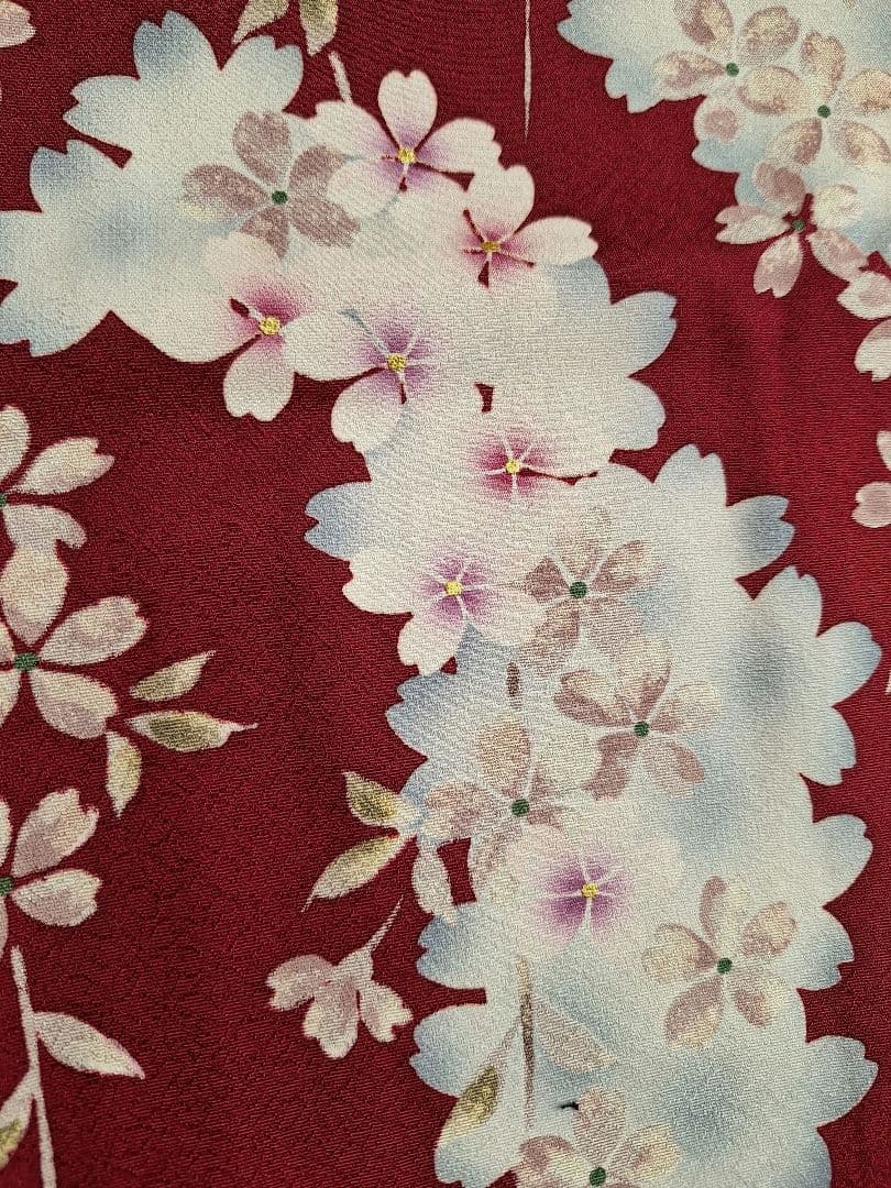 着物リメイクワンピース3703