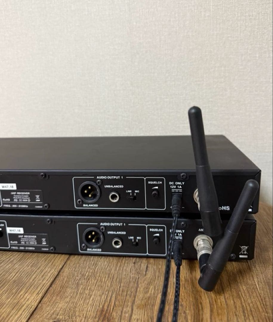 ClassicPro CWR802 ワイヤレス2セット(ワイヤレスマイク4本付)