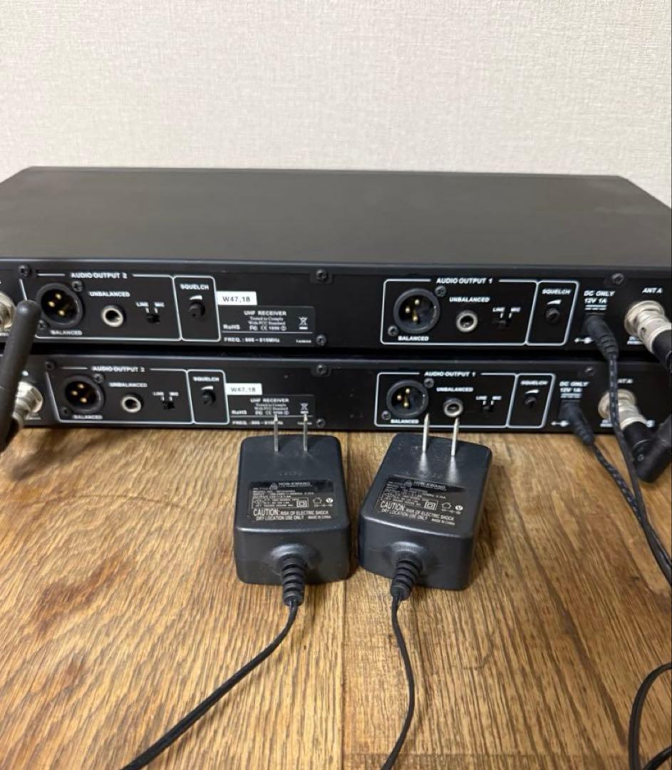 ClassicPro CWR802 ワイヤレス2セット(ワイヤレスマイク4本付)