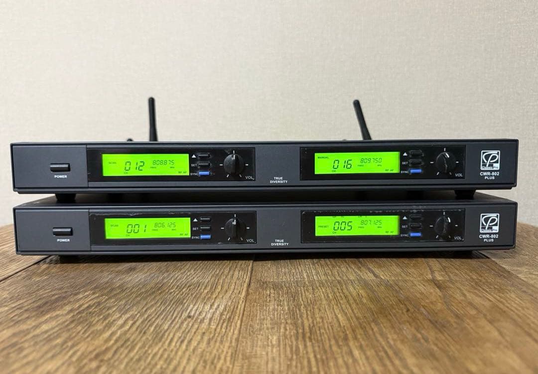 ClassicPro CWR802 ワイヤレス2セット(ワイヤレスマイク4本付)