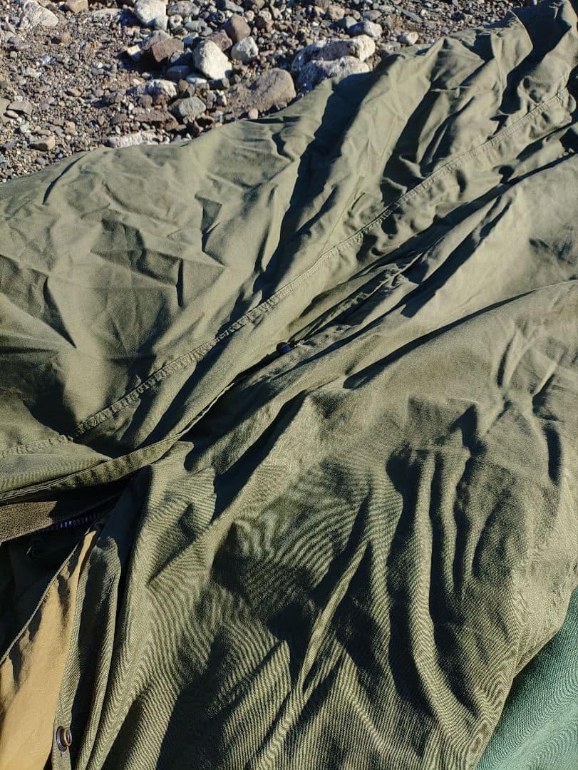 US 米軍　寝袋セット　ダウン寝袋　ランドリーバッグセット