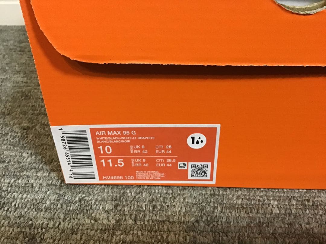 Nike Air Max 95 ホワイトゴルフシューズ ナイキ