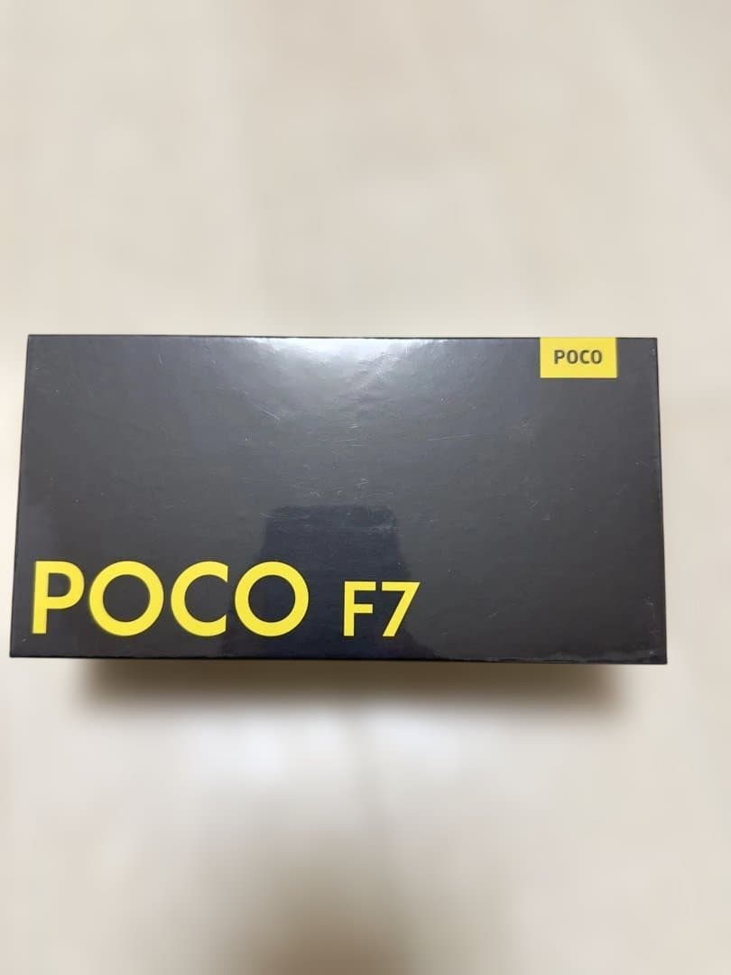 POCO F7 ブラック 12GB RAM 512GB ROM 未開封