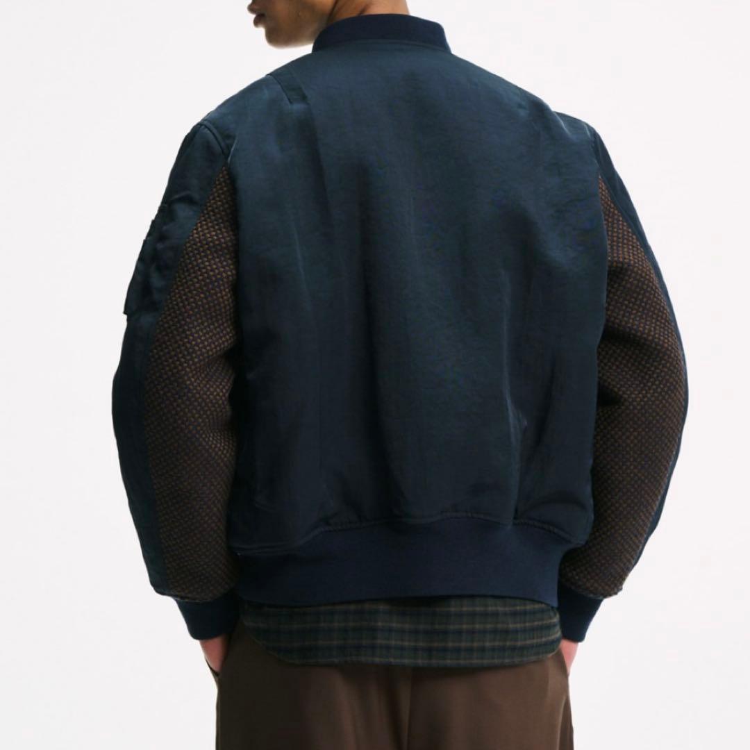 SOPHNET. FLIGHT JACKET MA-1 NAVY Mサイズ