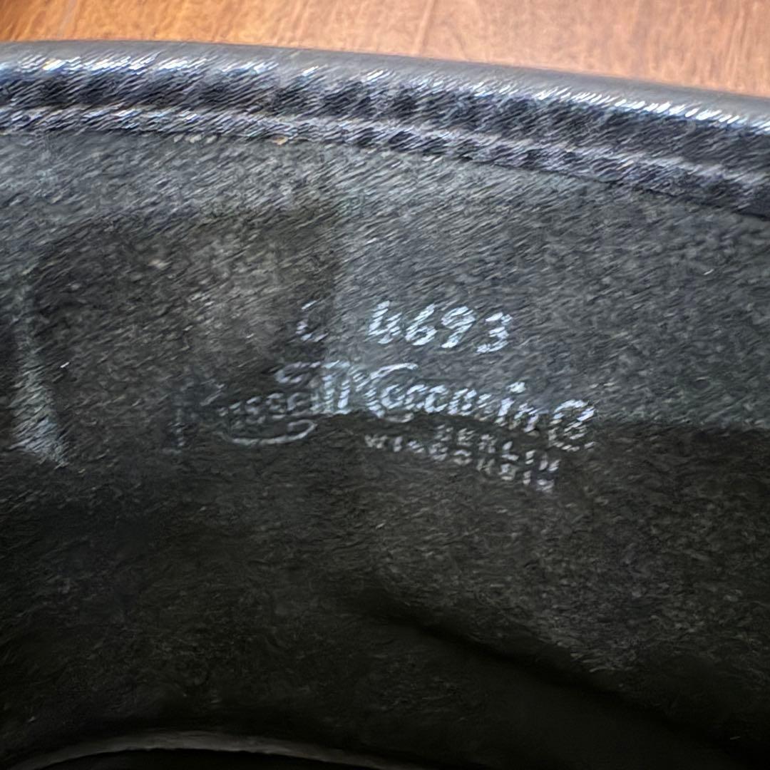 ラッセルモカシン ノックアバウト ブラック 8（26）