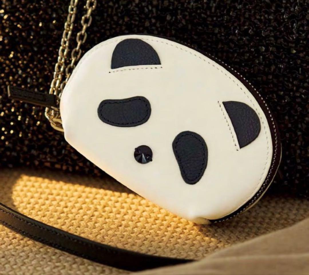 JAL機内販売限定　アンテプリマ パンダ マルチケース　チェーン　新品JAL袋付