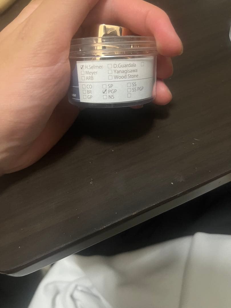 あ*ん様 アルトサックス　ウッドストーンPBGリガチャー