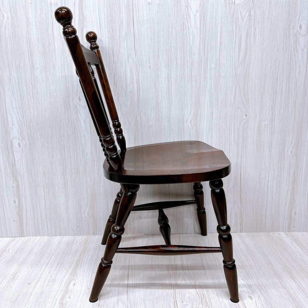 北海道民芸家具 ウィンザーチェア ダイニングチェア 椅子 いす イス②