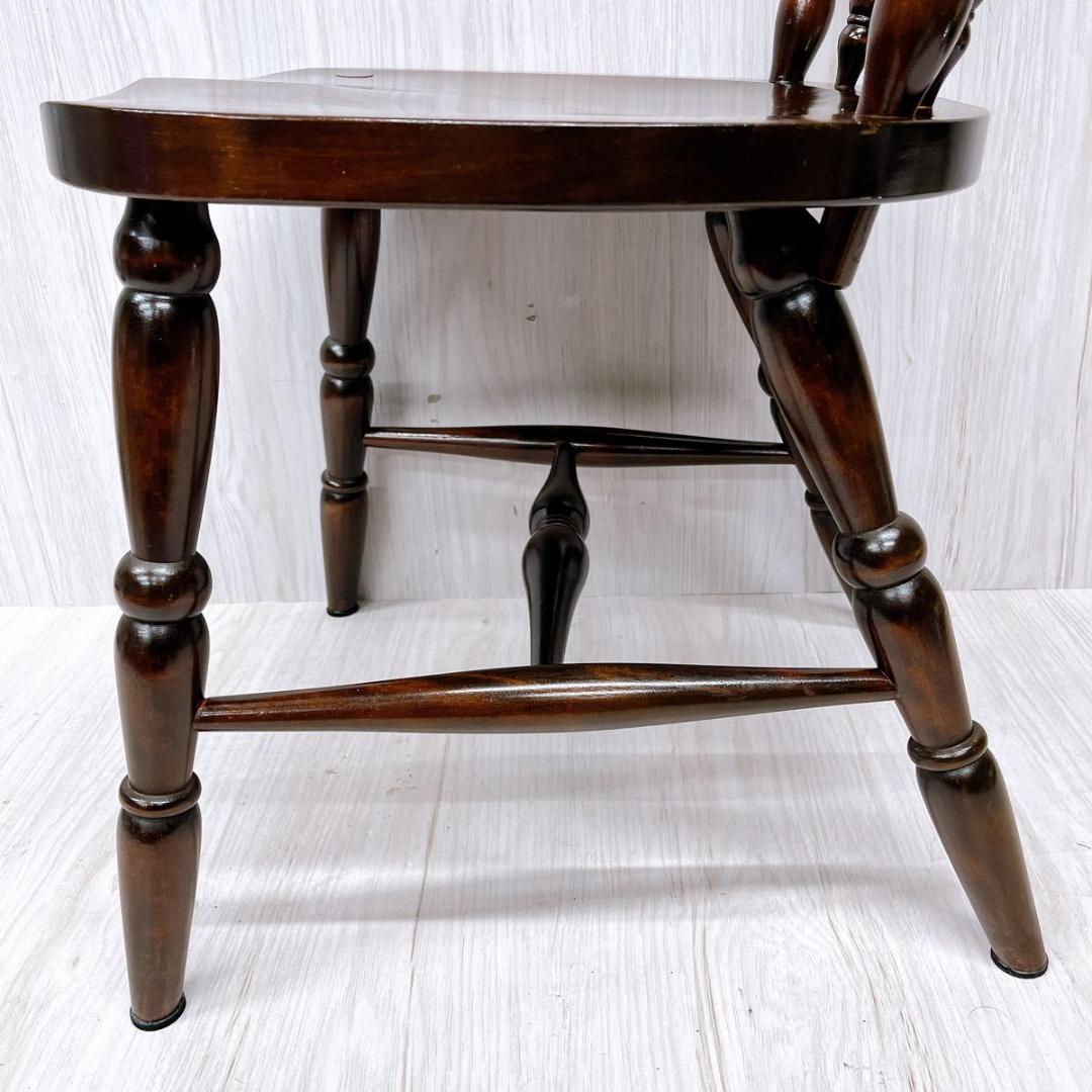 北海道民芸家具 ウィンザーチェア ダイニングチェア 椅子 いす イス②