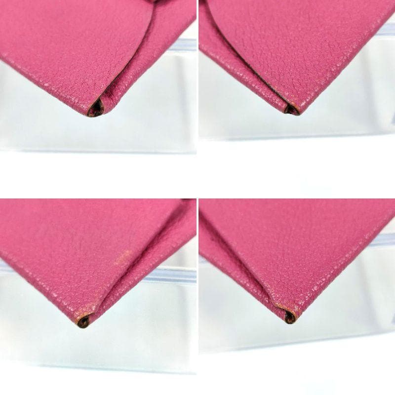 HERMES エルメス バスティア ケース ピンクパープル 小銭入れ