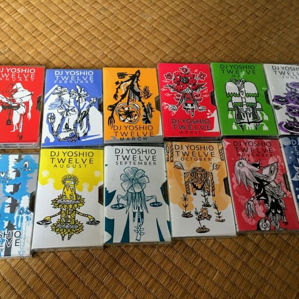 DJ Yoshio twelve mix tape 2003.4セット