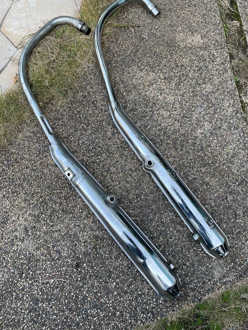 CB750four 341マフラー　1番、2番