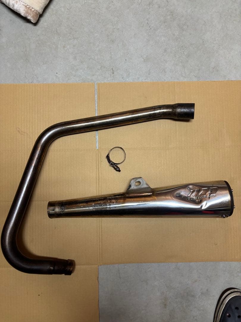 カワサキ250tr SUPERTRAPP ステンレスマフラー