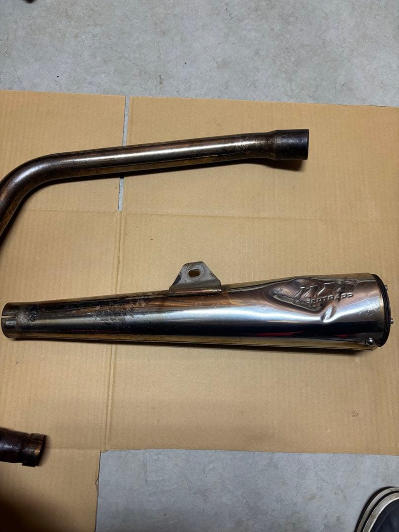カワサキ250tr SUPERTRAPP ステンレスマフラー