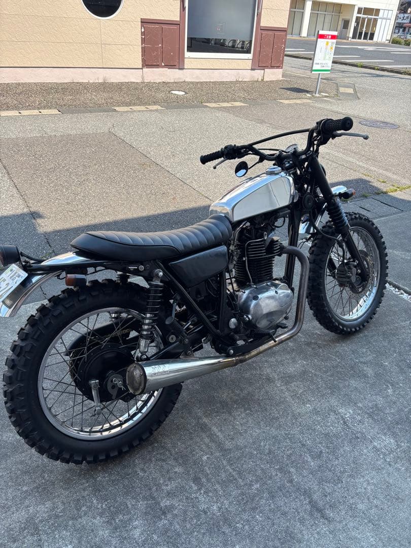 カワサキ250tr SUPERTRAPP ステンレスマフラー