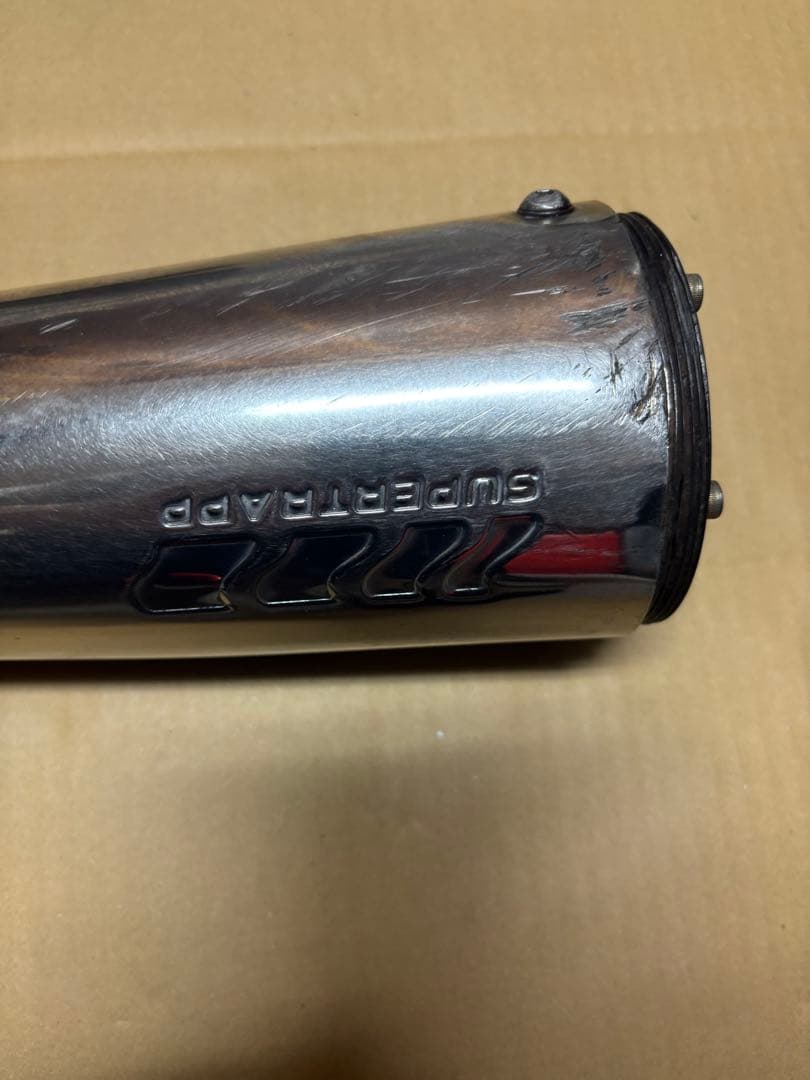 カワサキ250tr SUPERTRAPP ステンレスマフラー