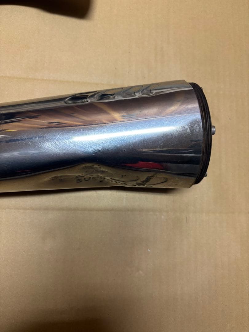 カワサキ250tr SUPERTRAPP ステンレスマフラー