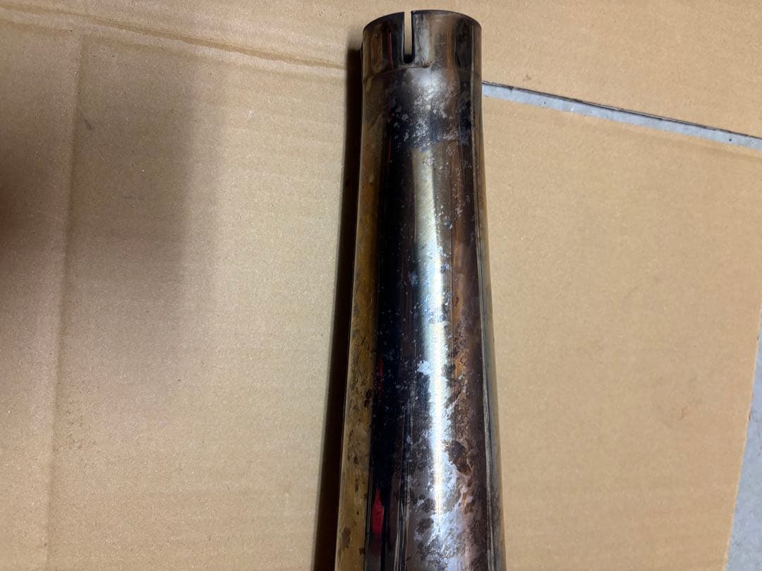 カワサキ250tr SUPERTRAPP ステンレスマフラー