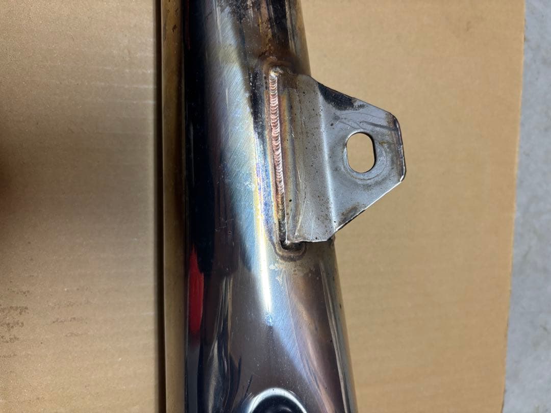 カワサキ250tr SUPERTRAPP ステンレスマフラー