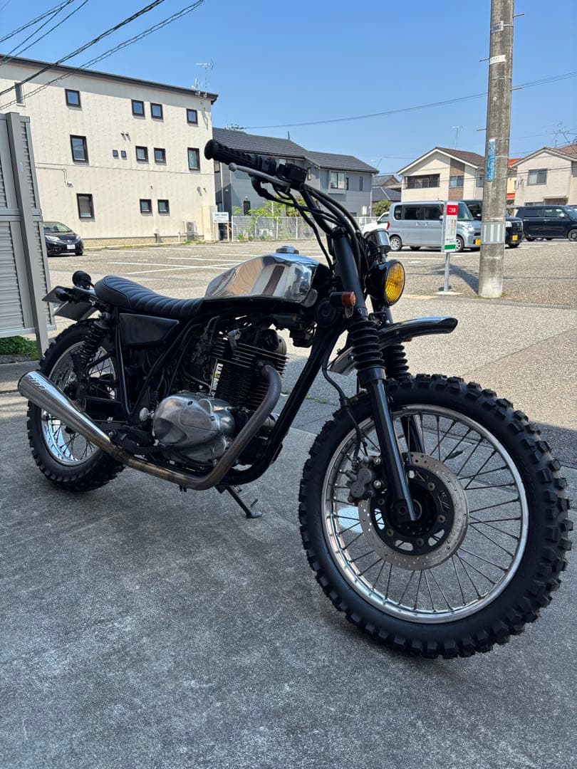 カワサキ250tr SUPERTRAPP ステンレスマフラー