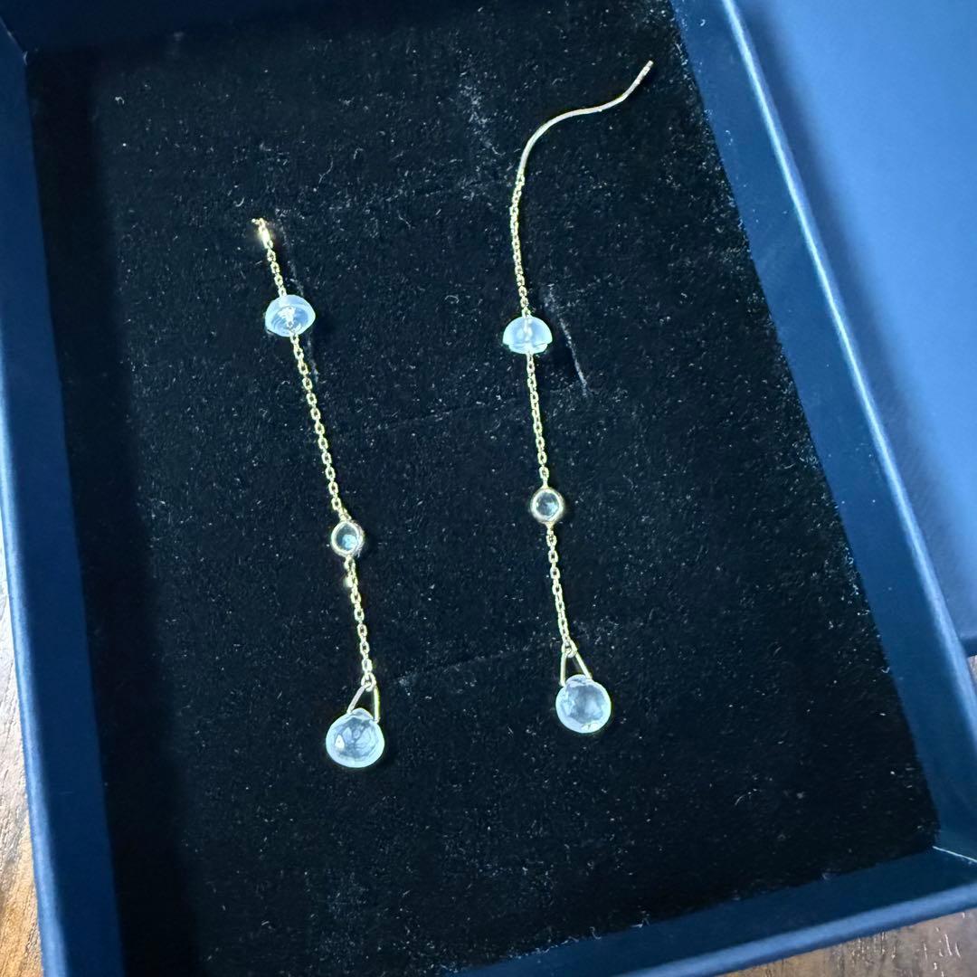 フェスタリア　ピアス　K10 ピンクゴールド　アメリカンピアス　festaria