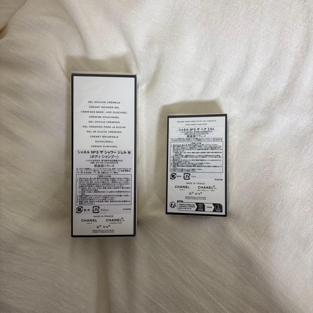 【新品未使用】 CHANEL シャワージェル＆ヘアミスト