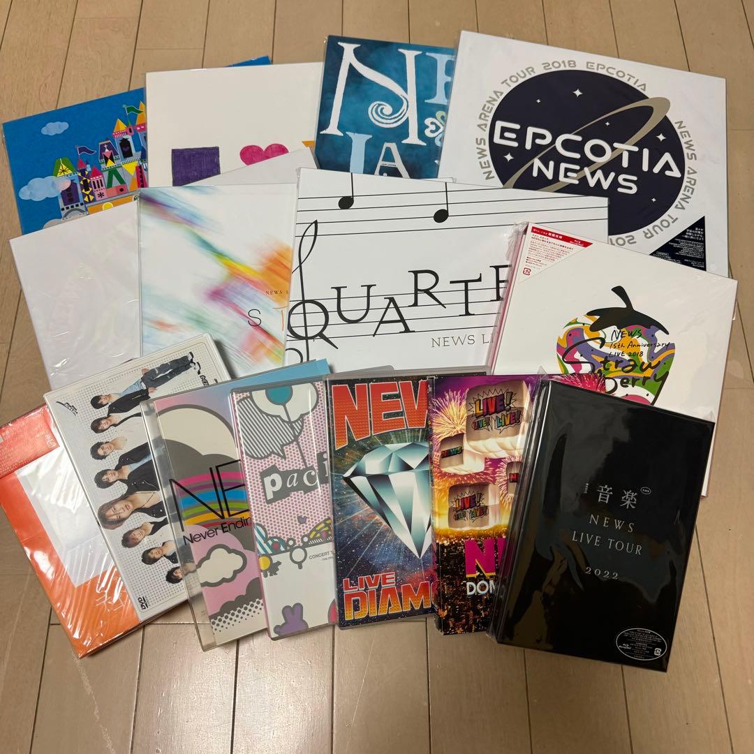 NEWS live DVD Blu-ray まとめ売り