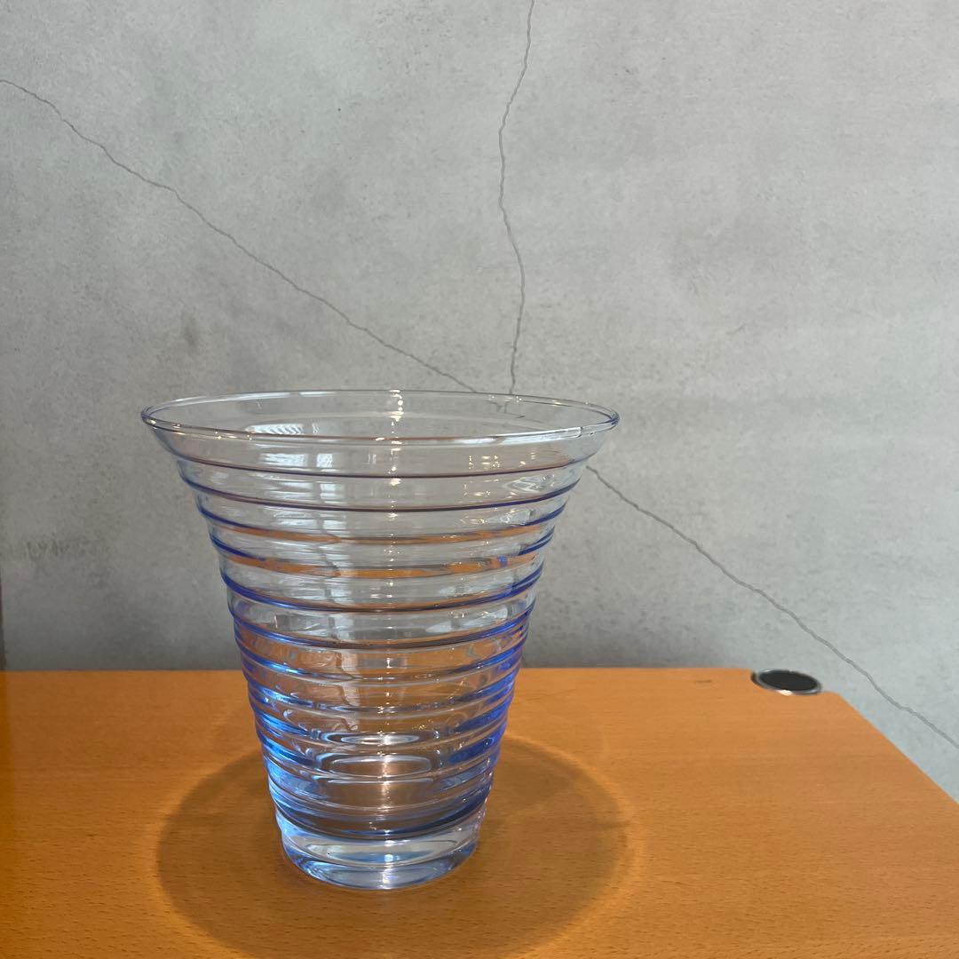 aino aalto ボルゲブリック　フラワーベース　アズールブルー　超希少