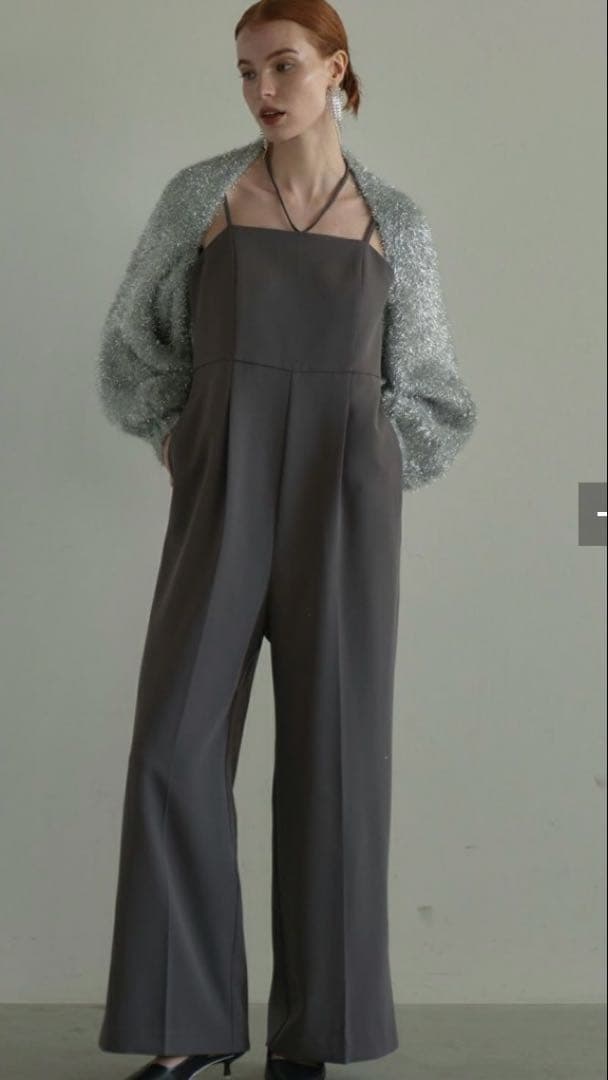 サロペット・オーバーオール・オールインワン Andresd double cross all in one dress