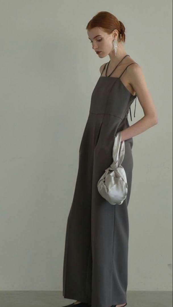 サロペット・オーバーオール・オールインワン Andresd double cross all in one dress