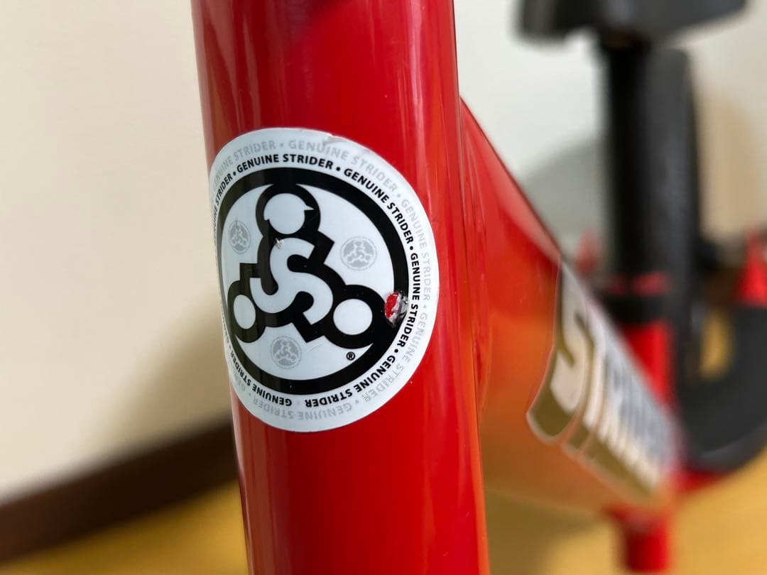 STRIDER スポーツ バランスバイク 赤 12インチ　2023年製