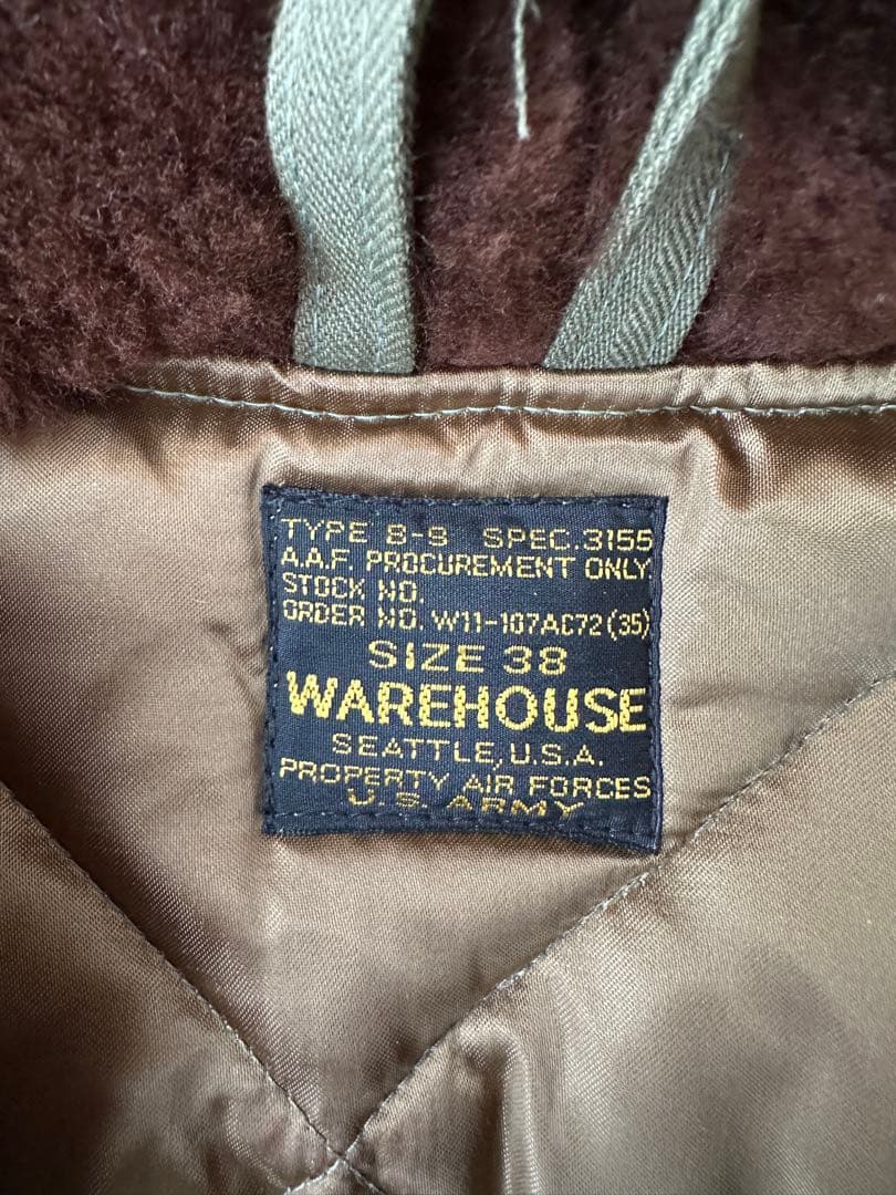 ウエアハウス B-9 ミリタリージャケット