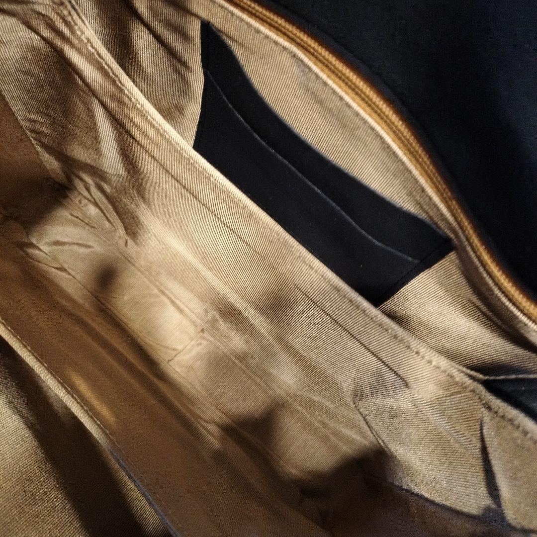 新品　和装バッグ 岡重バッグ OKAJIMAバッグ 黒 収納袋付き