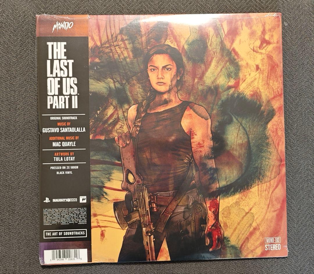 THE LAST OF US PART II サウンドトラックレコード LP