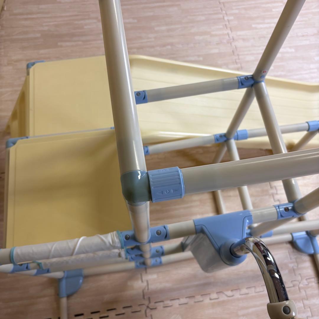 除菌清掃済　☆程度良好☆　おりたたみロングスロープキッズパーク　プレミアム　３段