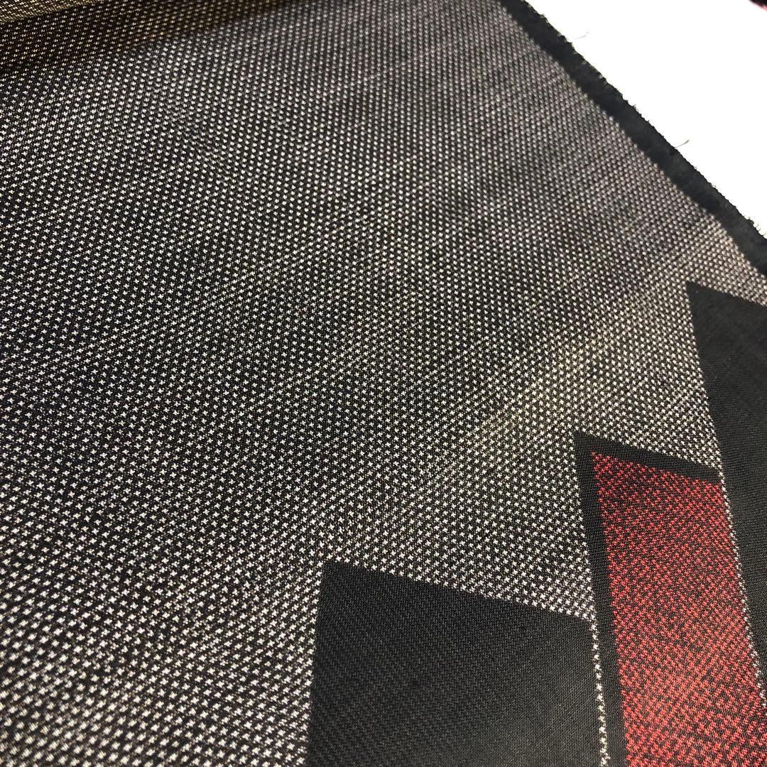 ❤ご予約専用　159.本場奄美大島紬　正絹　泥染め　1反　✡只今5％お値引き中