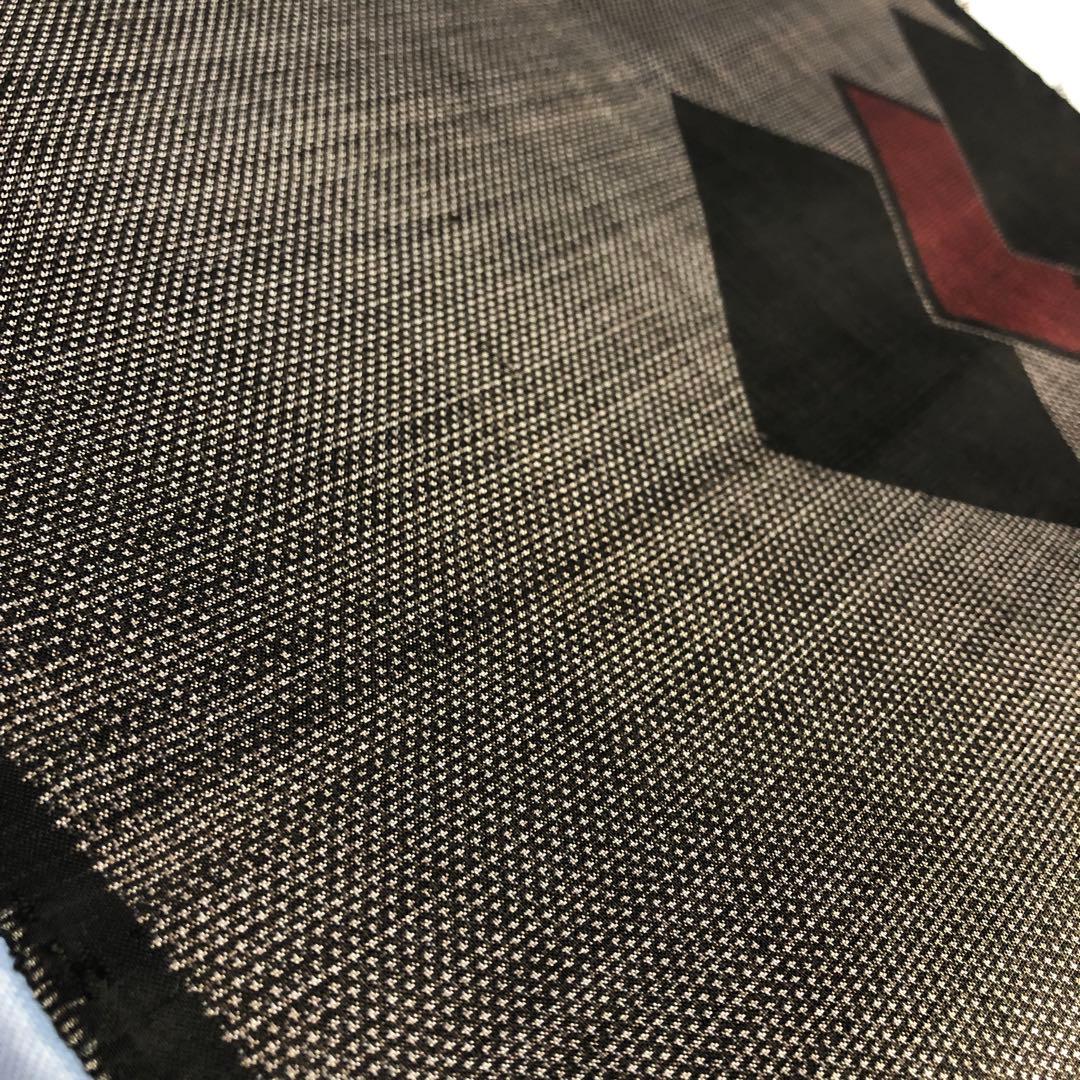 ❤ご予約専用　159.本場奄美大島紬　正絹　泥染め　1反　✡只今5％お値引き中