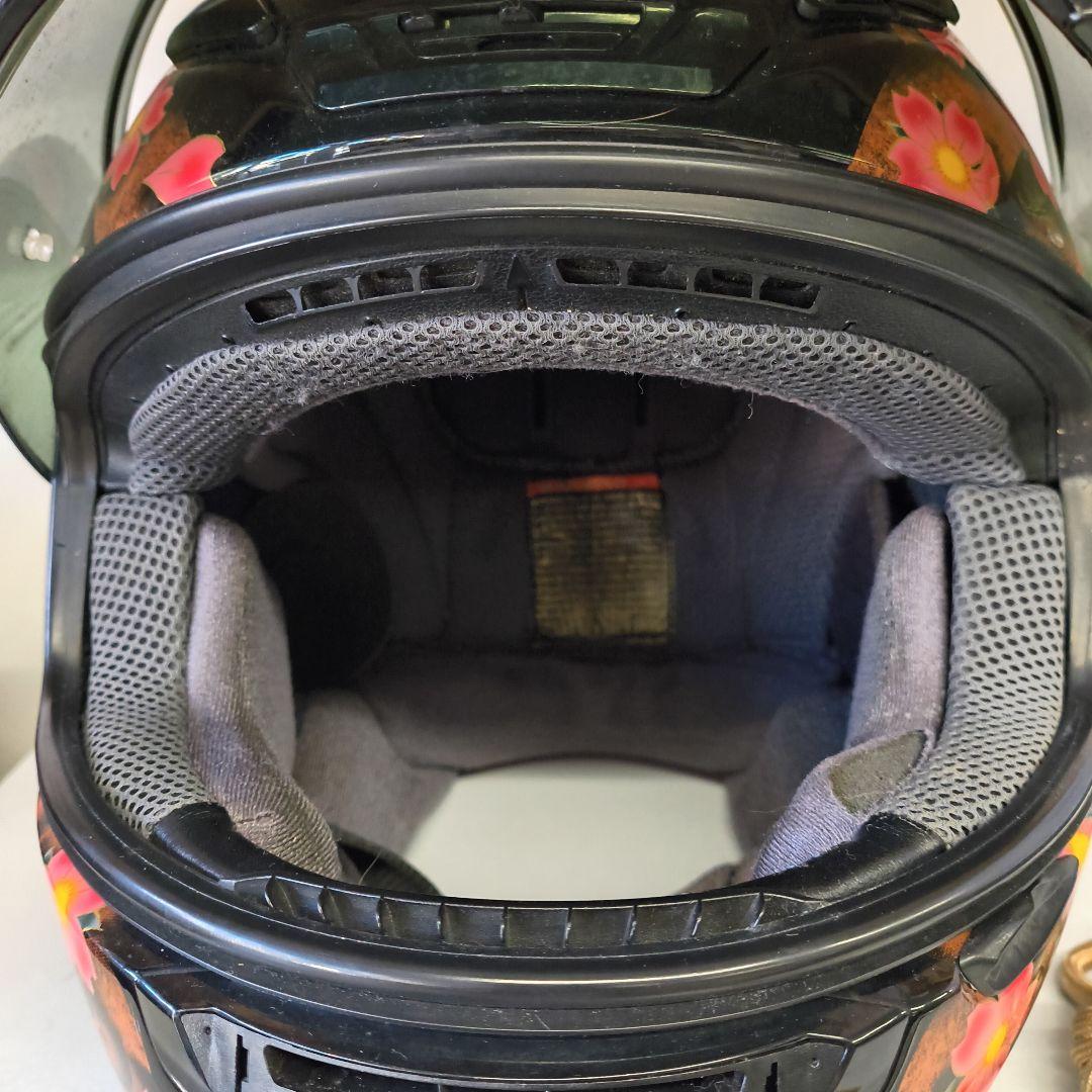 SHOEI フルフェイスヘルメット 花柄 Mさん専用