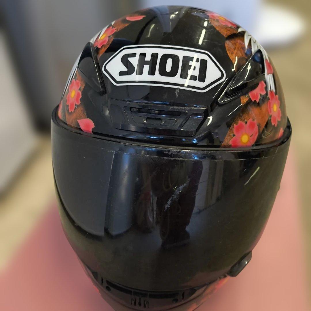 SHOEI フルフェイスヘルメット 花柄 Mさん専用