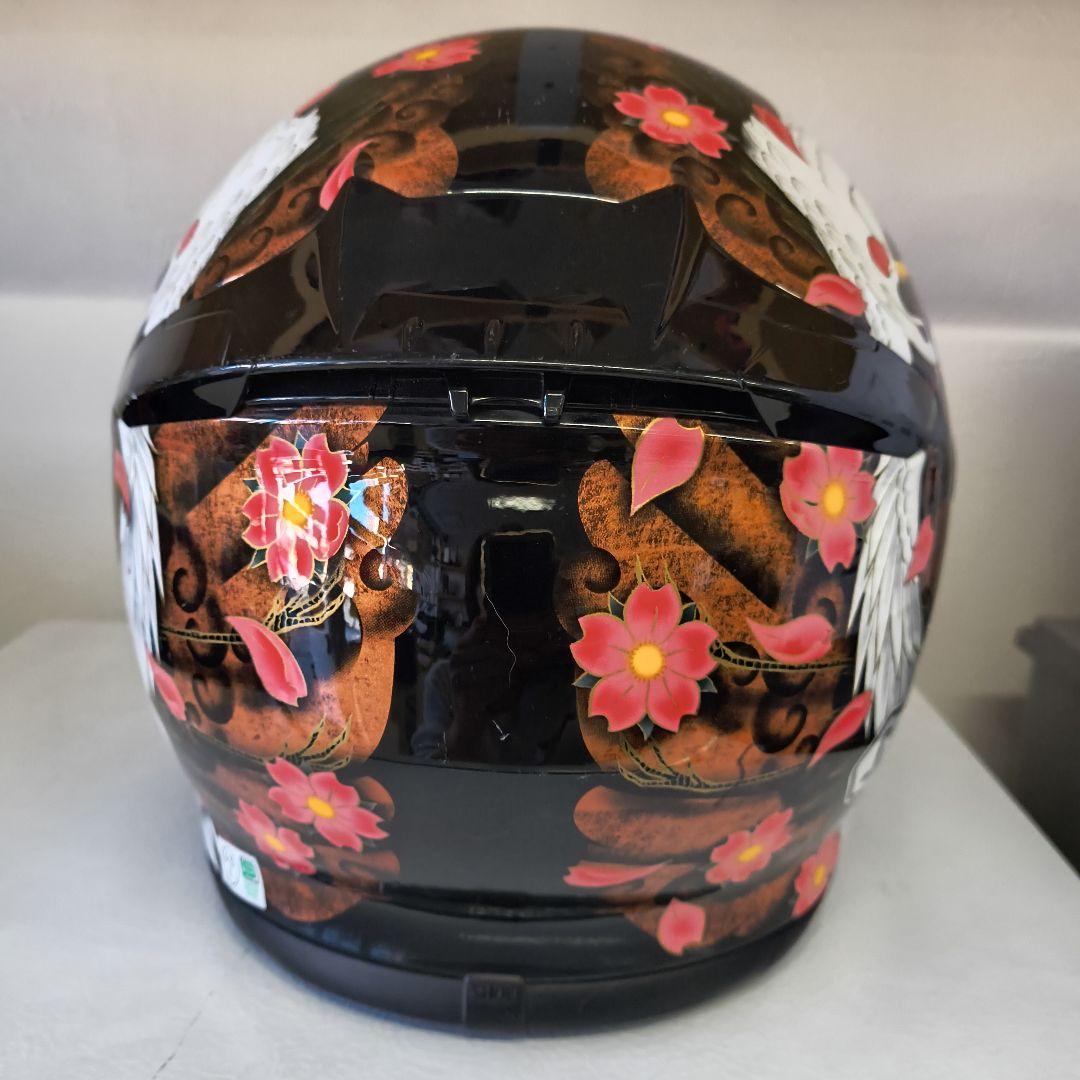 SHOEI フルフェイスヘルメット 花柄 Mさん専用