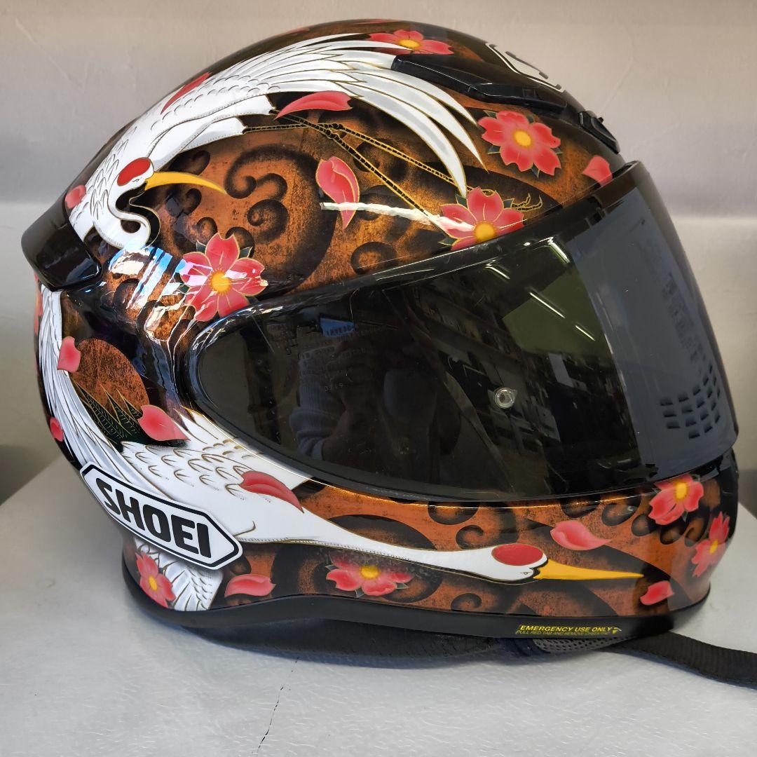 SHOEI フルフェイスヘルメット 花柄 Mさん専用