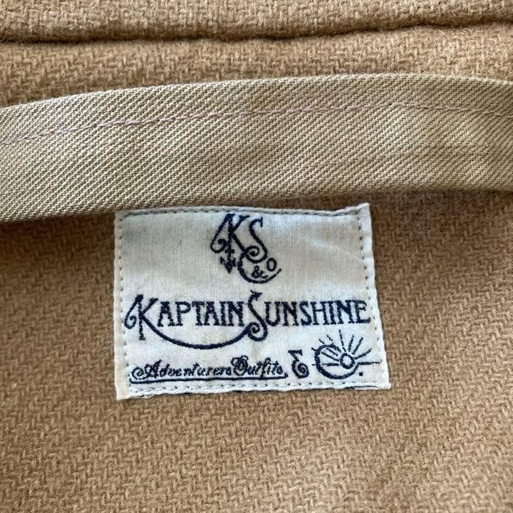 KAPTAIN SUNSHINE ショールカラーダッフルコート