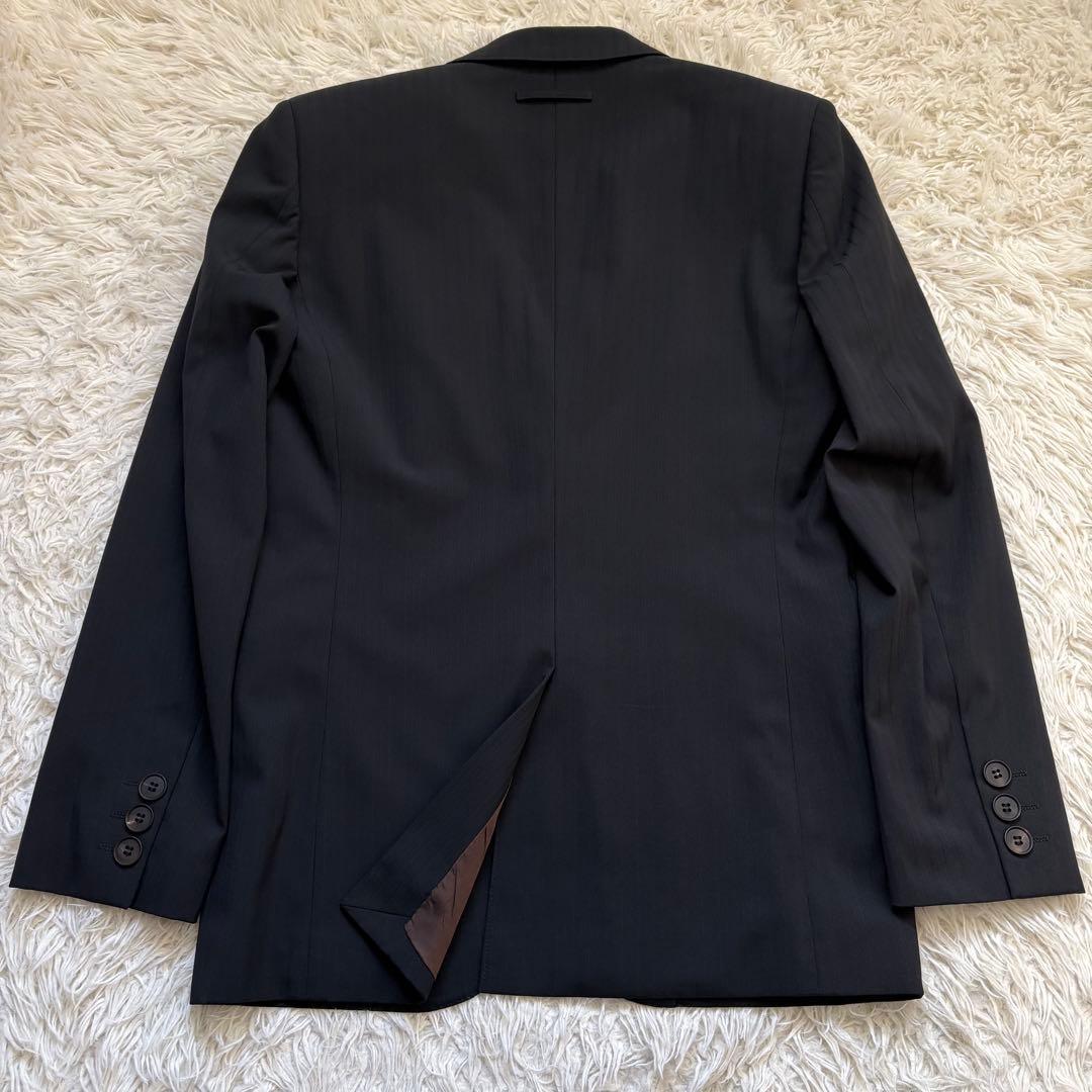 極美品　ジャンポールゴルチエ スーツ セットアップ 46 ブラック 総裏　メンズ