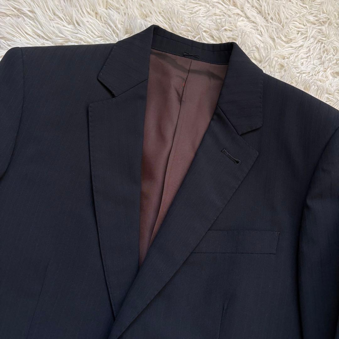 極美品　ジャンポールゴルチエ スーツ セットアップ 46 ブラック 総裏　メンズ