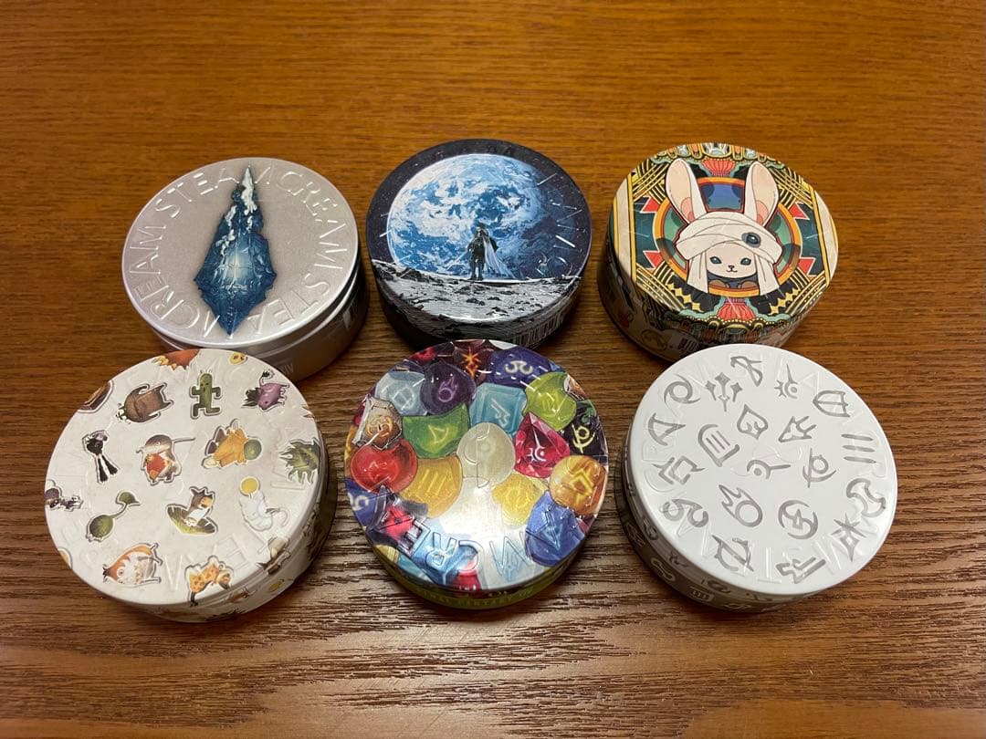 ファイナルファンタジー14伊勢丹コラボ スチームクリーム6種セットFF14