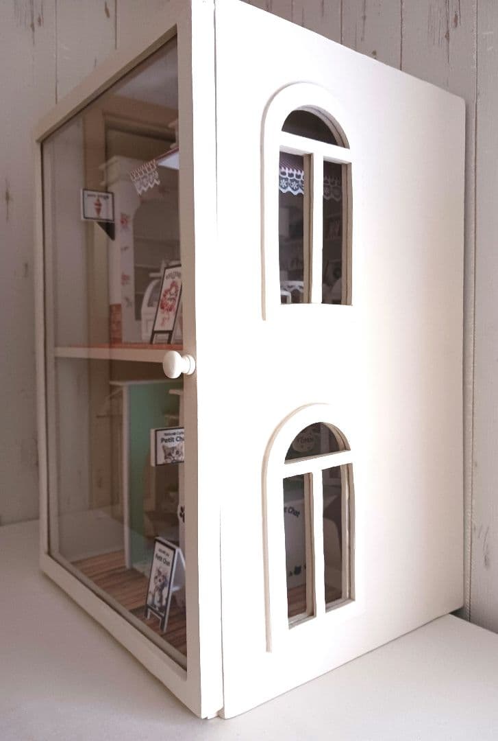 ゴマ様＊kyo＊ハンドメイド＊猫カフェ＊Jiji＊飾り棚2点