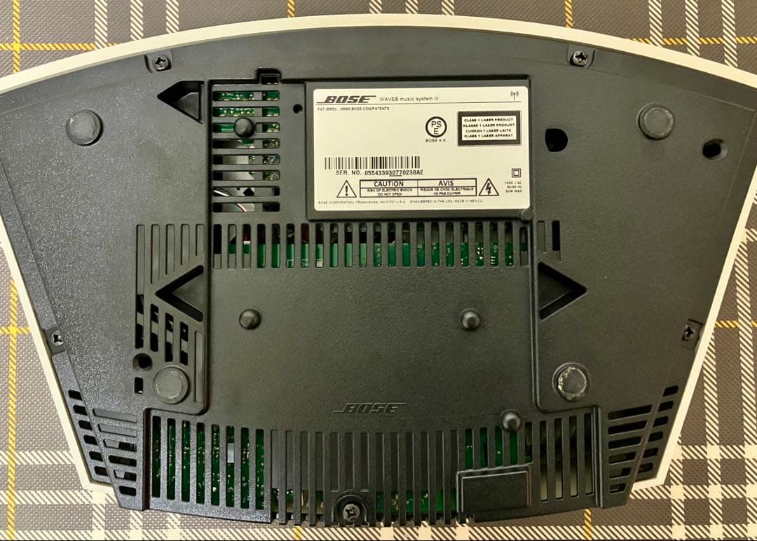 Bose Wave Music System Ⅲ動作品