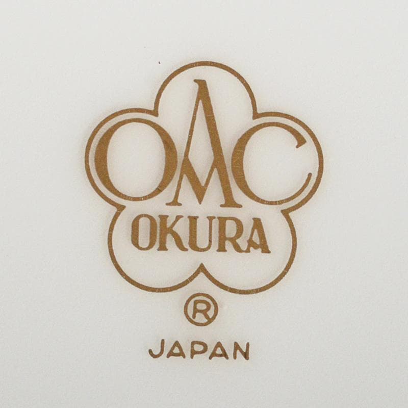 大倉陶園　染付金彩　コーヒーカップ＆ソーサー　2種2客　V　R7186