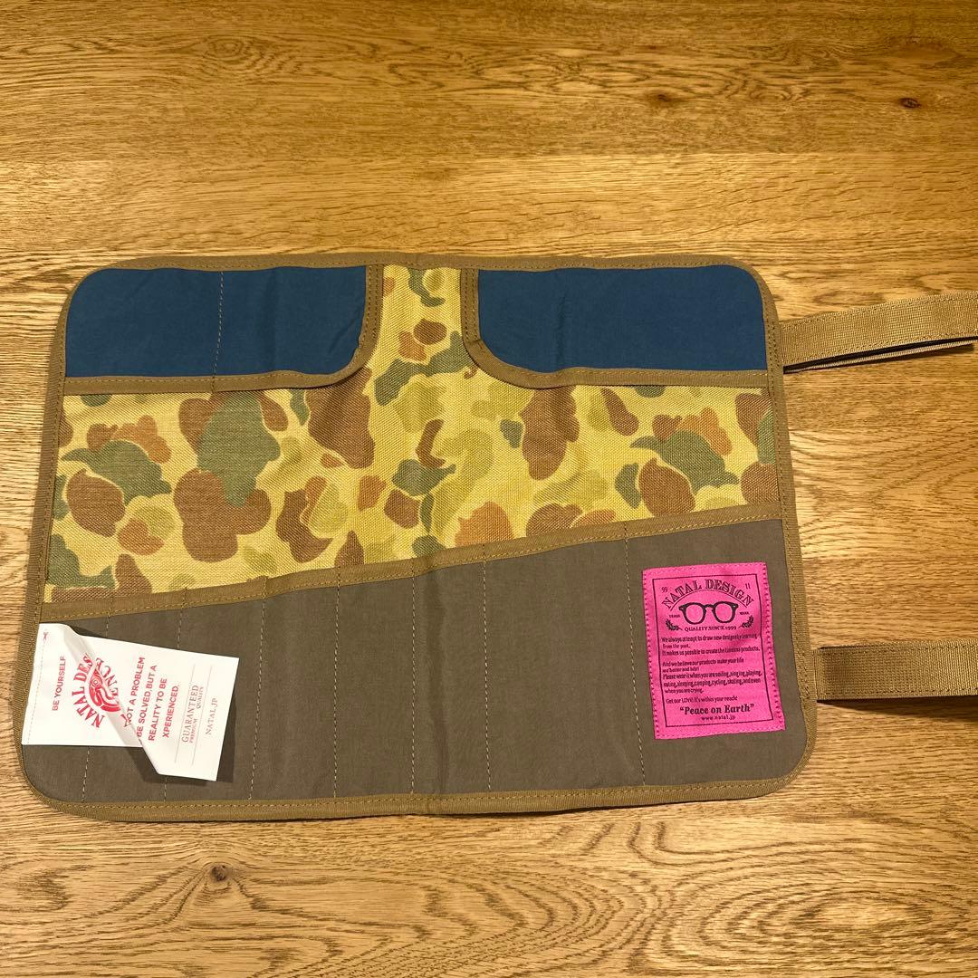 【超レア・新品未使用】ネイタルデザイン キャンピングカトラリーロール